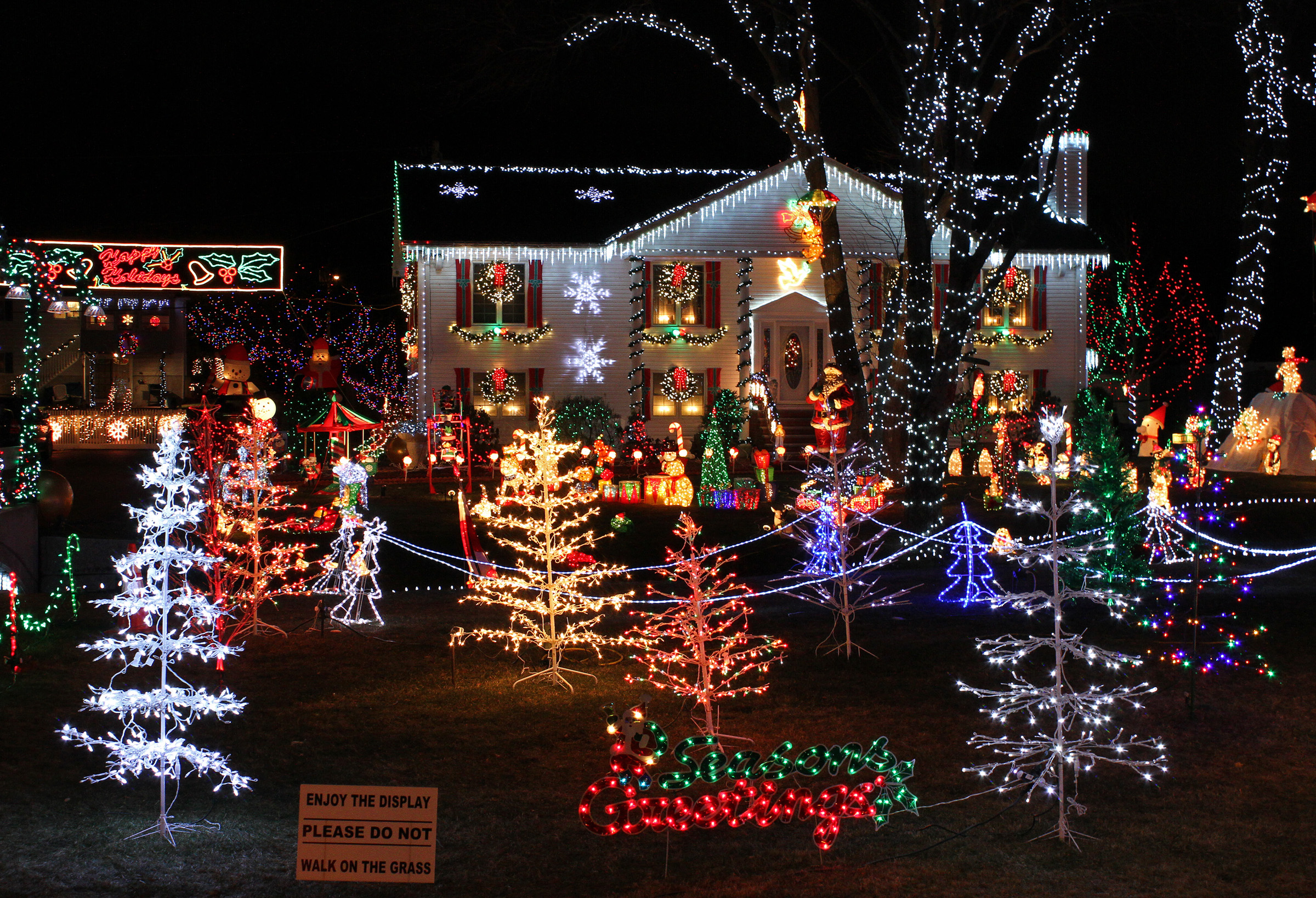 christmas lights tour south bay sedan limo service san jose ca vasona park christmas lights