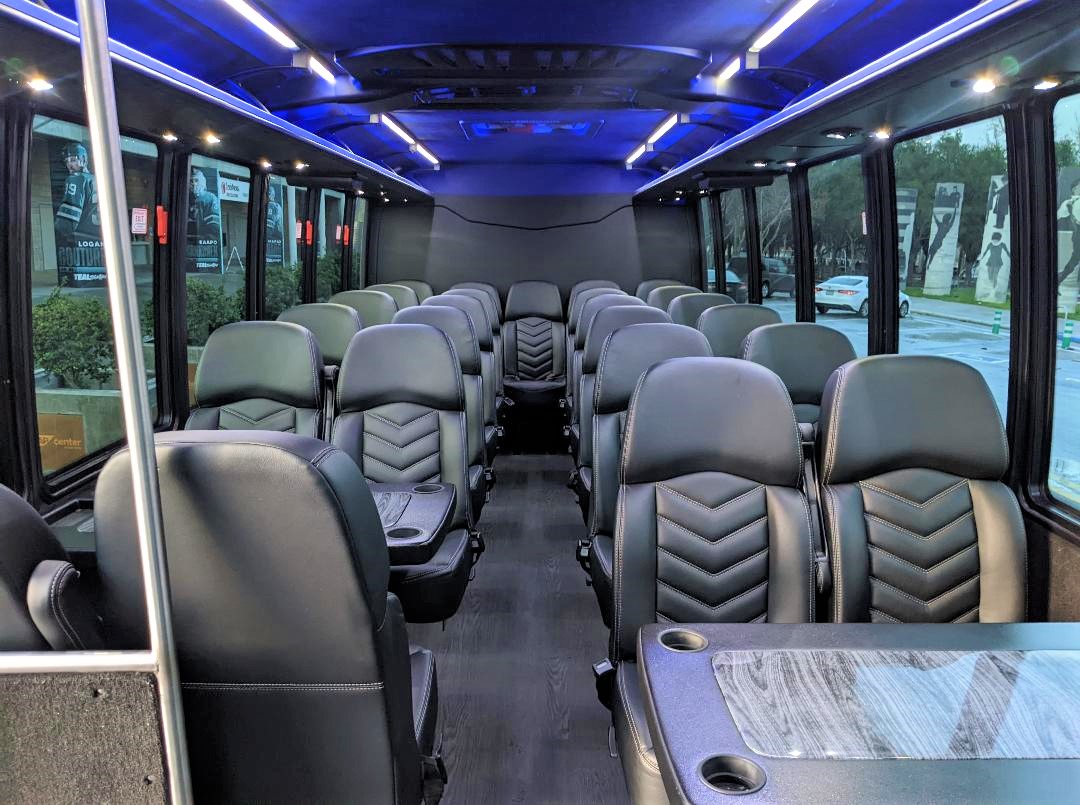 Black 27 Passenger Coach